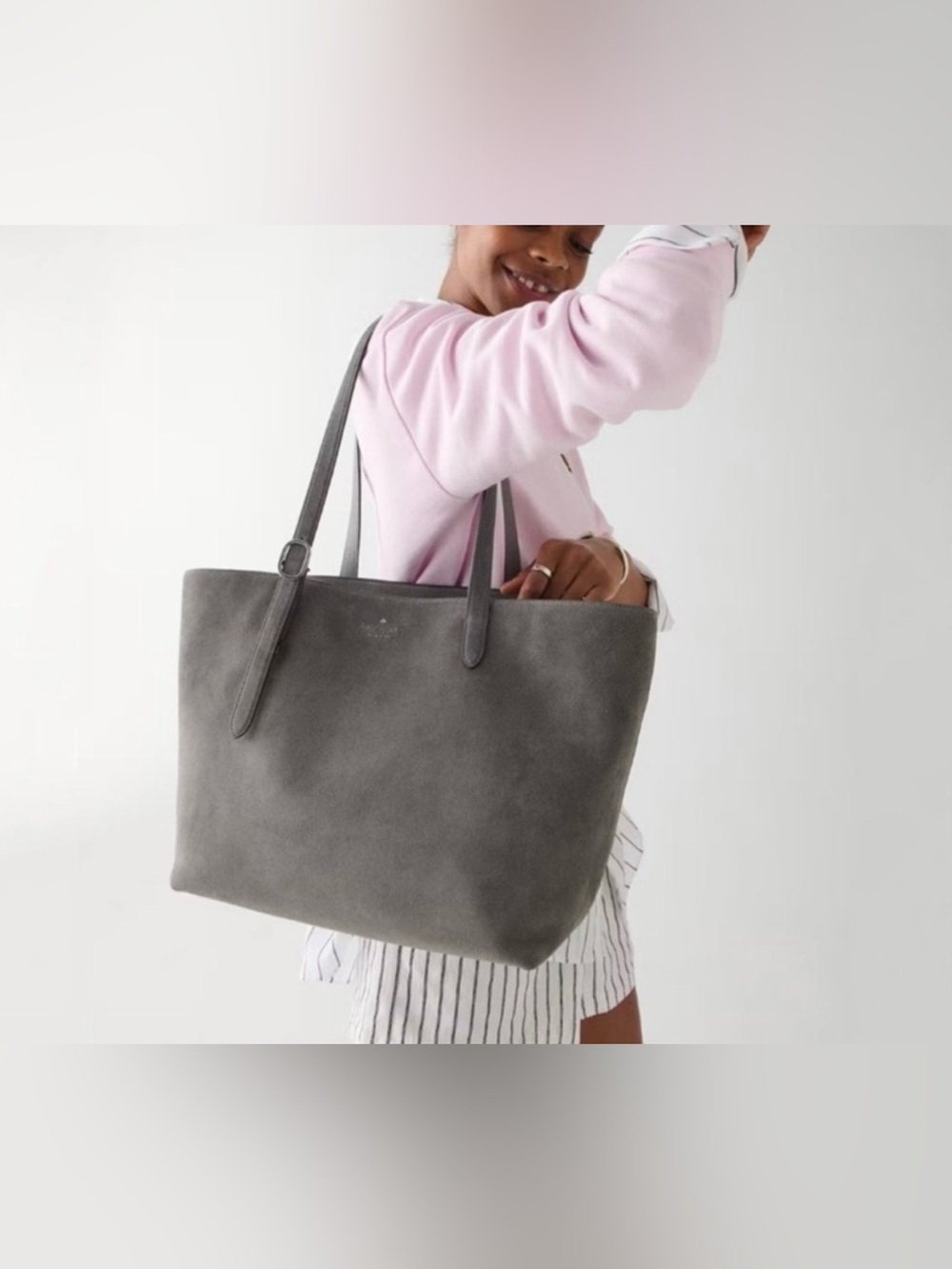 Kate Spade 454 Suede Large Tote BNWT
